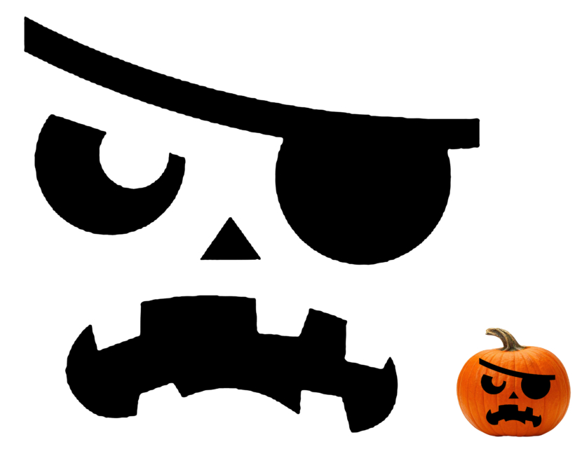 Free printable pumpkin carving pattern