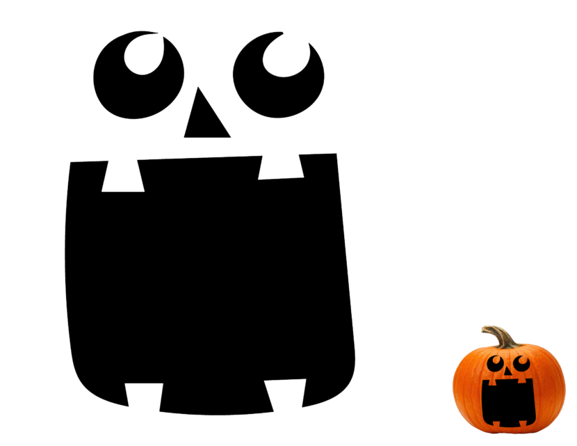 Free printable pumpkin carving pattern