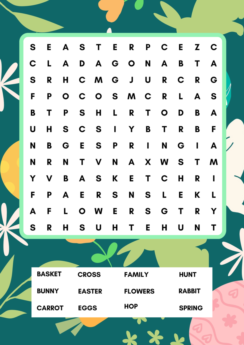 Easter Word Search