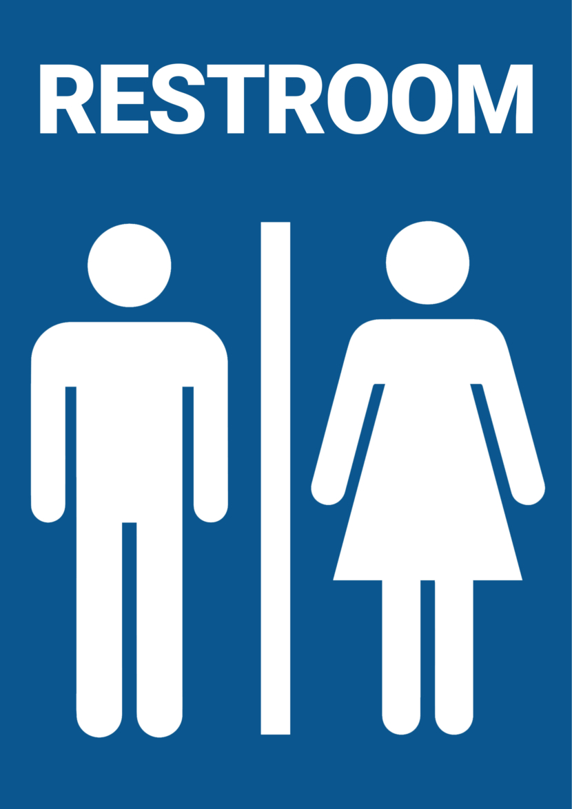 Unisex Gender Neutral Restroom Free Printable Signs